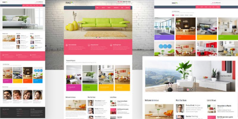 Innova – Furniture WordPress CMS Theme