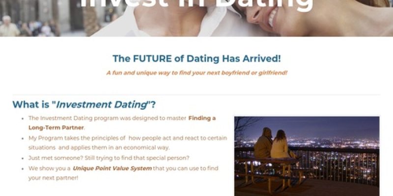 Invest in Dating – Home
