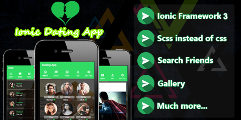 Ionic-3 Dating App Template