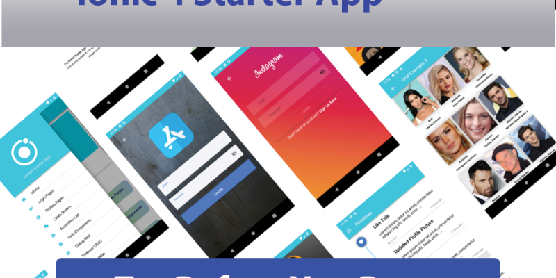 Ionic 4 Full Starter App / Themes / Layouts