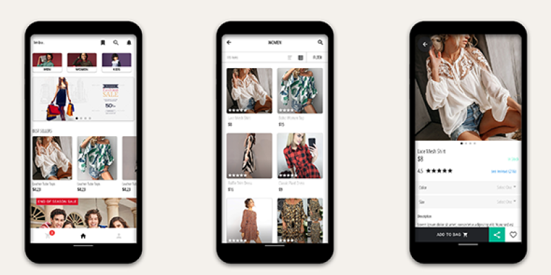 Ionic 5 Angular E-commerce App Template