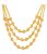 Gold Brass Necklace ( Pack of 1 )