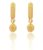 Gold Plated Earrings For Women/Girls (Gold) Alloy Jhumki Earring
