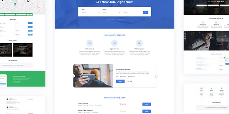 JobWorld – Job Portal HTML Template