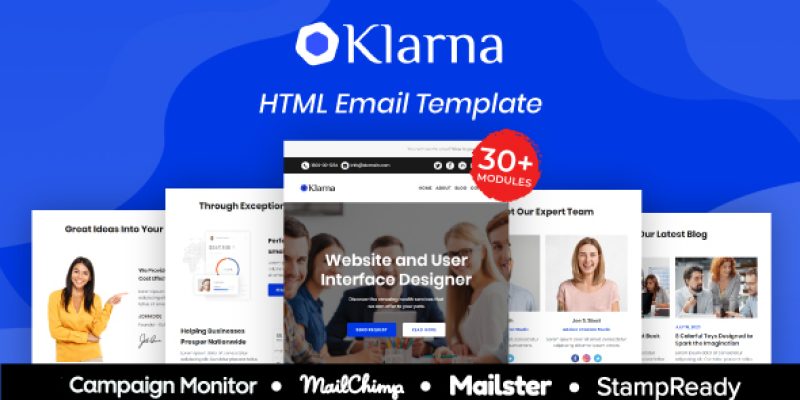 Kalrna – Multipurpose Responsive Email Template