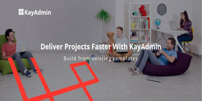 KayAdmin – Laravel admin panel, frontend + template installation support.