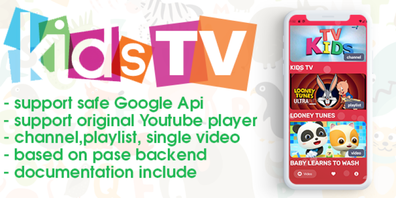 Kids TV (android, youtube)