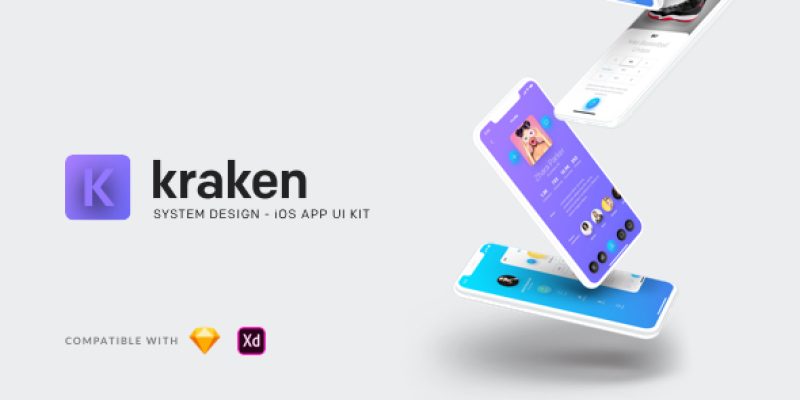 Kraken – iOS App UI Kit