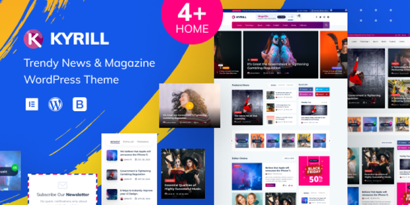 Kyrill – News Magazine WordPress Theme