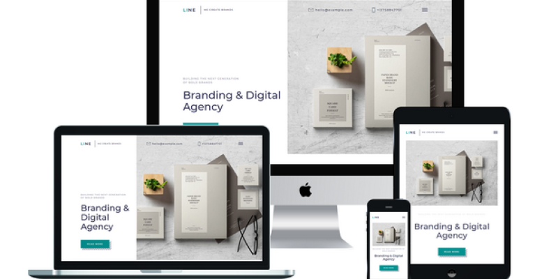 LINE – Branding Digital Agency Muse Template