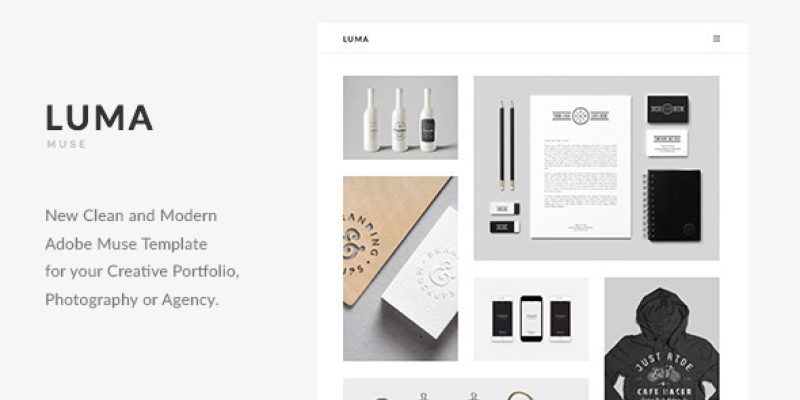 LUMA – Creative Multi-Purpose Muse Template