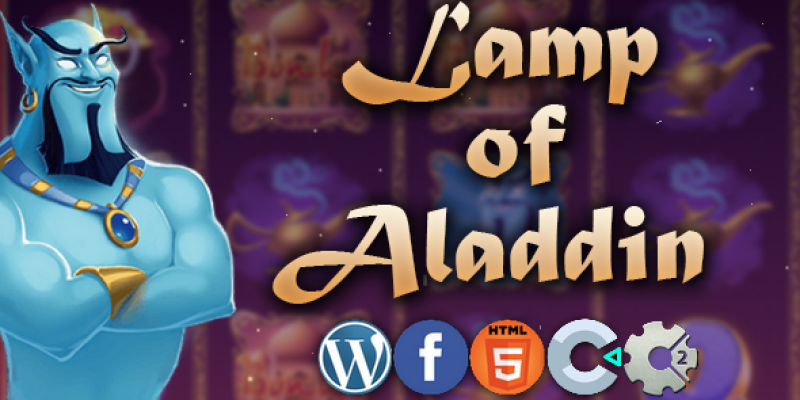 Lamp of Aladdin – slot machine 2020, html5 game