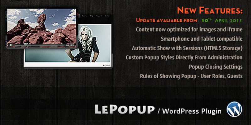 LePopup WordPress