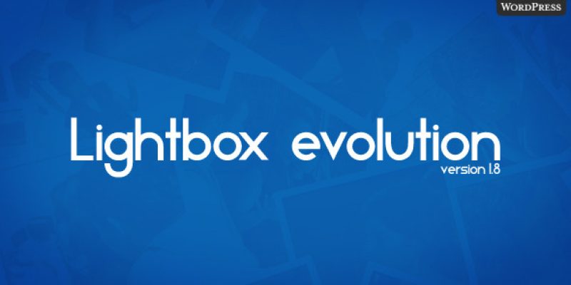 Lightbox Evolution for WordPress