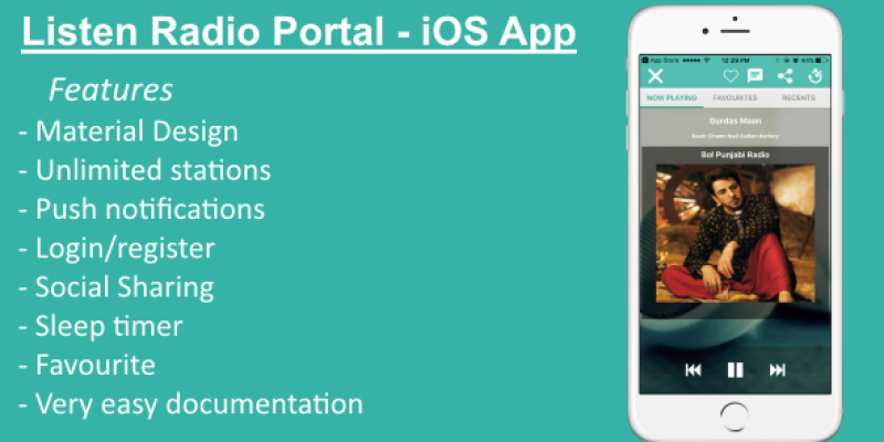 Listen Radio Portal – iOS App