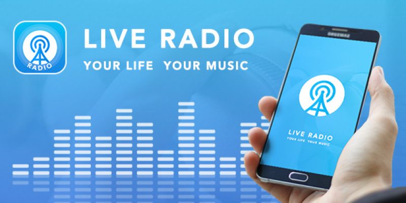 Live Radio with material design