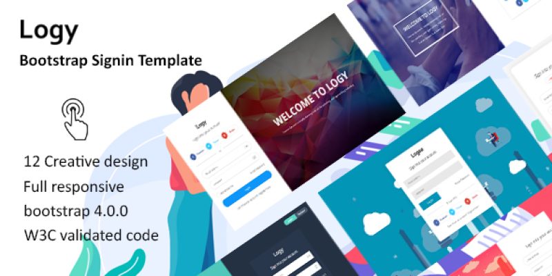 Logy – Bootstrap Signin Template