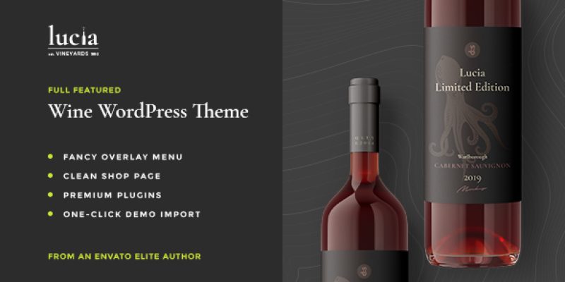 Lucia – Wine WordPress Theme