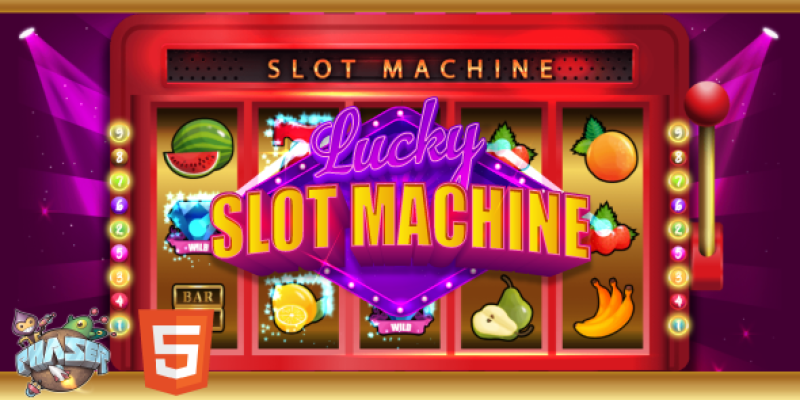 Lucky Slot Machine – HTML5 Game (Phaser 3)