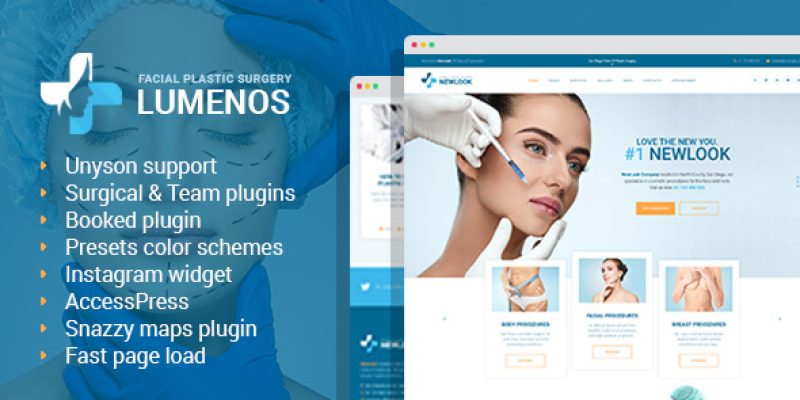 Lumenos – Plastic Surgery Clinic WordPress Theme