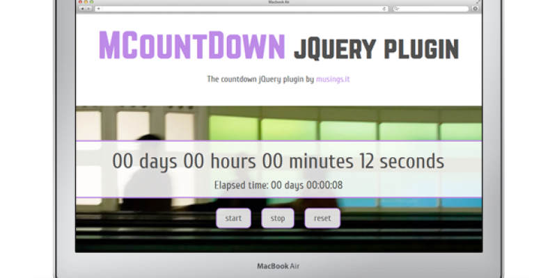 MCountDown – Responsive jQuery Countdown Plugin