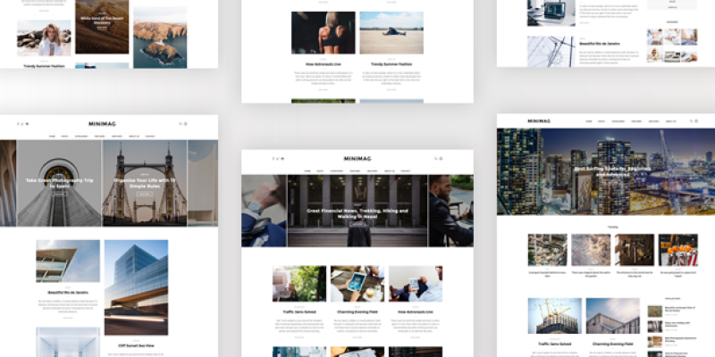 MINIMAG – Magazine & Blog HTML Template