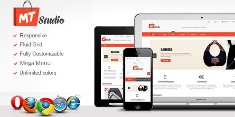 MTStudio Responsive Bigcommerce Theme!