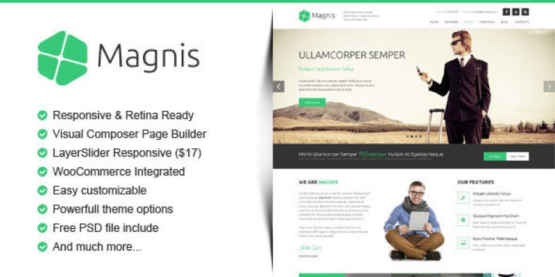 Magnis – Corporate Multipurpose WordPress Theme