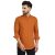 Majestic Man Cotton Solid Casual Short Kurta for Men