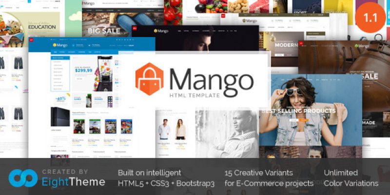 Mango | Responsive Ecommerce HTML5 Template