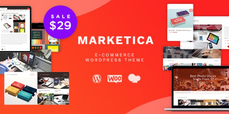 Marketica – eCommerce and Marketplace – WooCommerce WordPress Theme