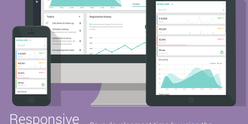 Material Admin – Bootstrap HTML5 App