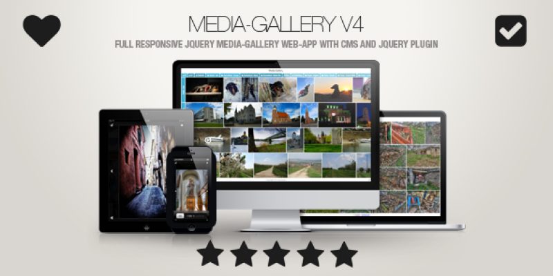 Media-Gallery – Touch-Enabled jQuery Image Gallery Web-App