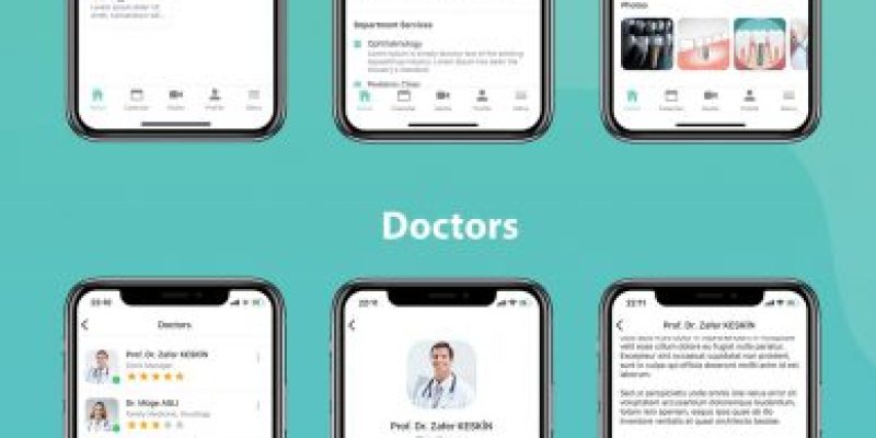 Medical & Hospital Mobile App Template With React Native