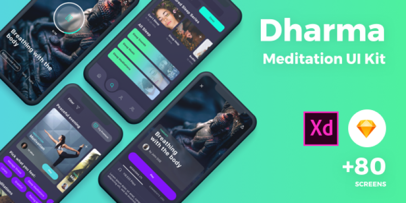 Meditation UI Kit