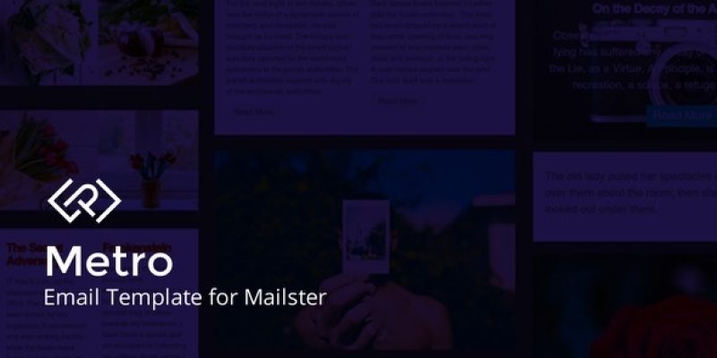 Metro – Email Template for Mailster