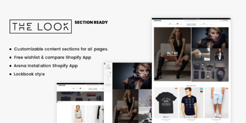 Minimal Fashion Shopify Theme – The Look