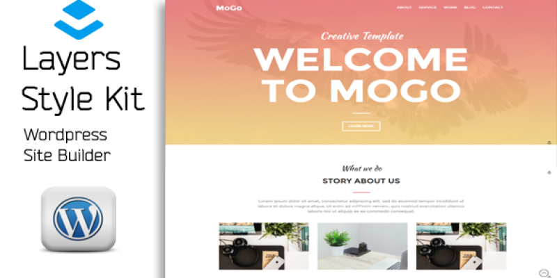 MoGo – Layers WordPress Style Kit