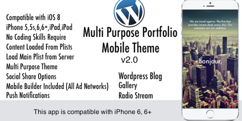 Multi Purpose Mobile Theme