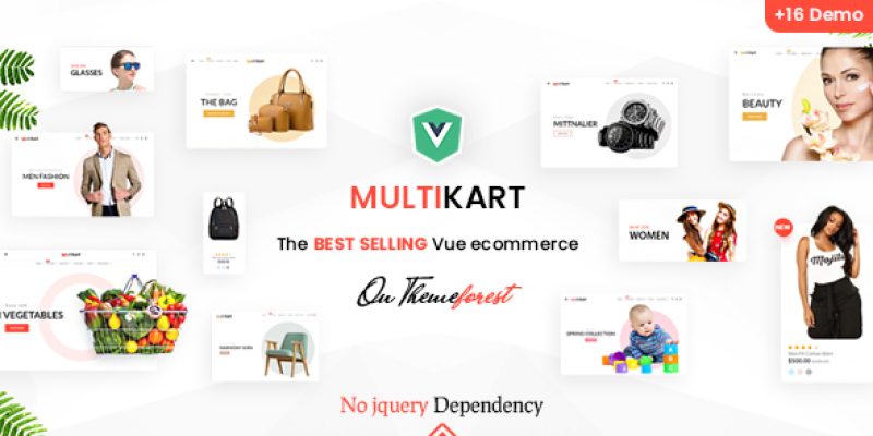 Multikart – Responsive Vuejs eCommerce Template