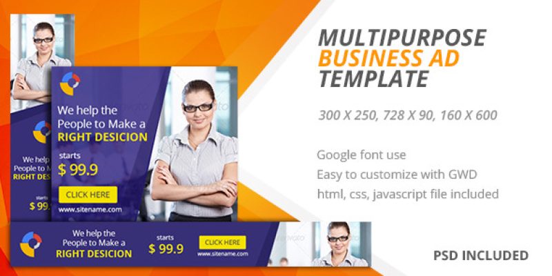 Multipurpose | Google HTML5 Ad Template 05