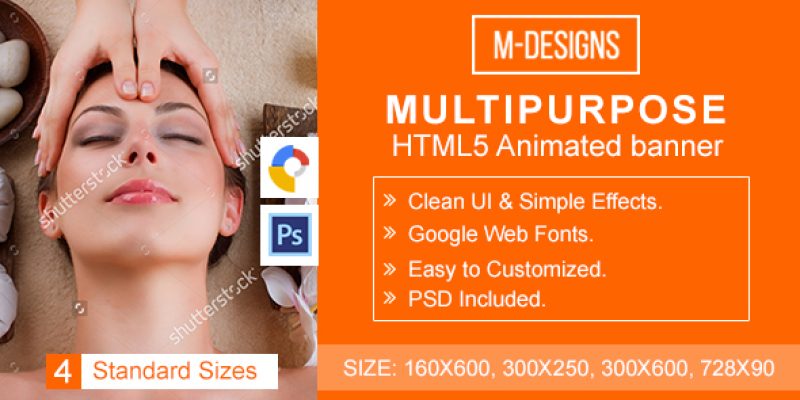 Multipurpose HTML5 Banner Ad Templates