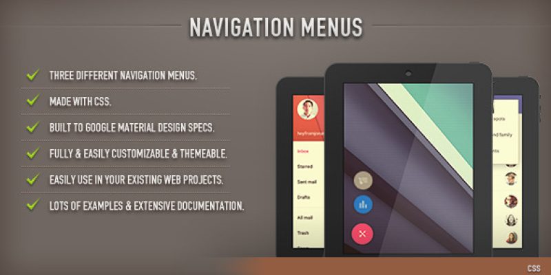 Navigation Menus (CSS)