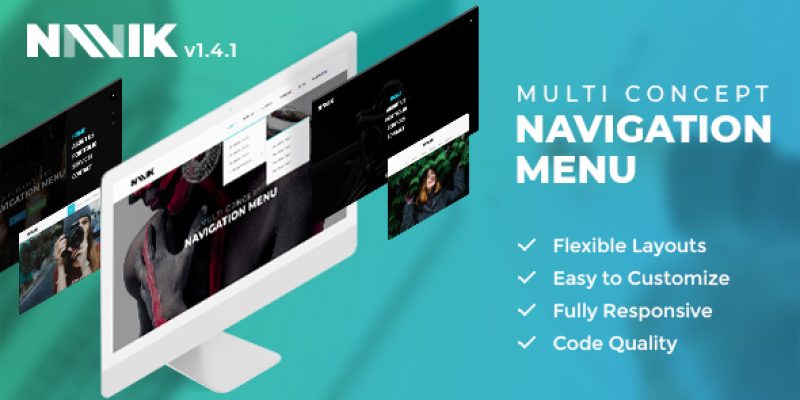 Navik – Responsive Header Navigation Menu