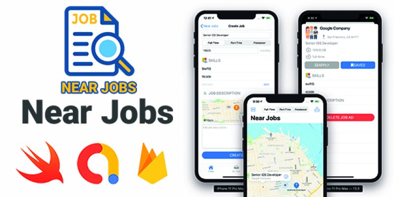 Near Jobs – Full iOS Application
