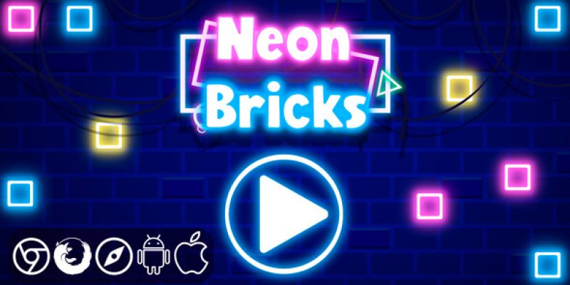 Neon Bricks – HTML5 Game