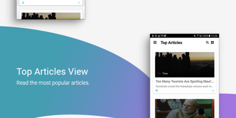 NewsAmp – Android News Application