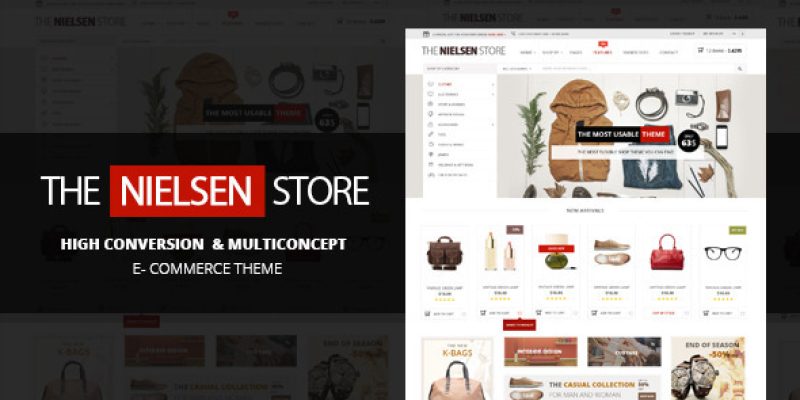 Nielsen –  E-commerce WordPress Theme