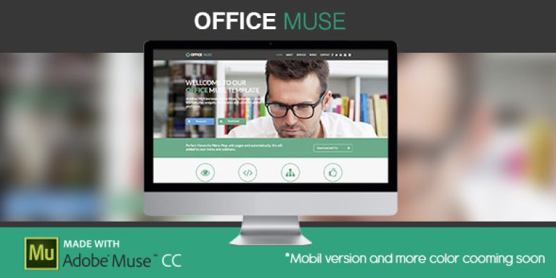 Office Muse | Adobe Muse Template