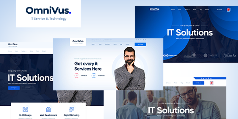 Omnivus – IT Solutions & Services JEKYLL Template